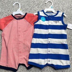 Carter’s baby boy rompers.